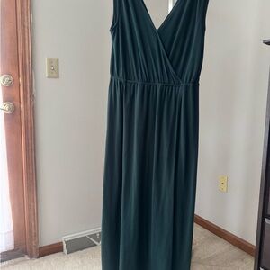 Maurices Deep Green Maxi Dress